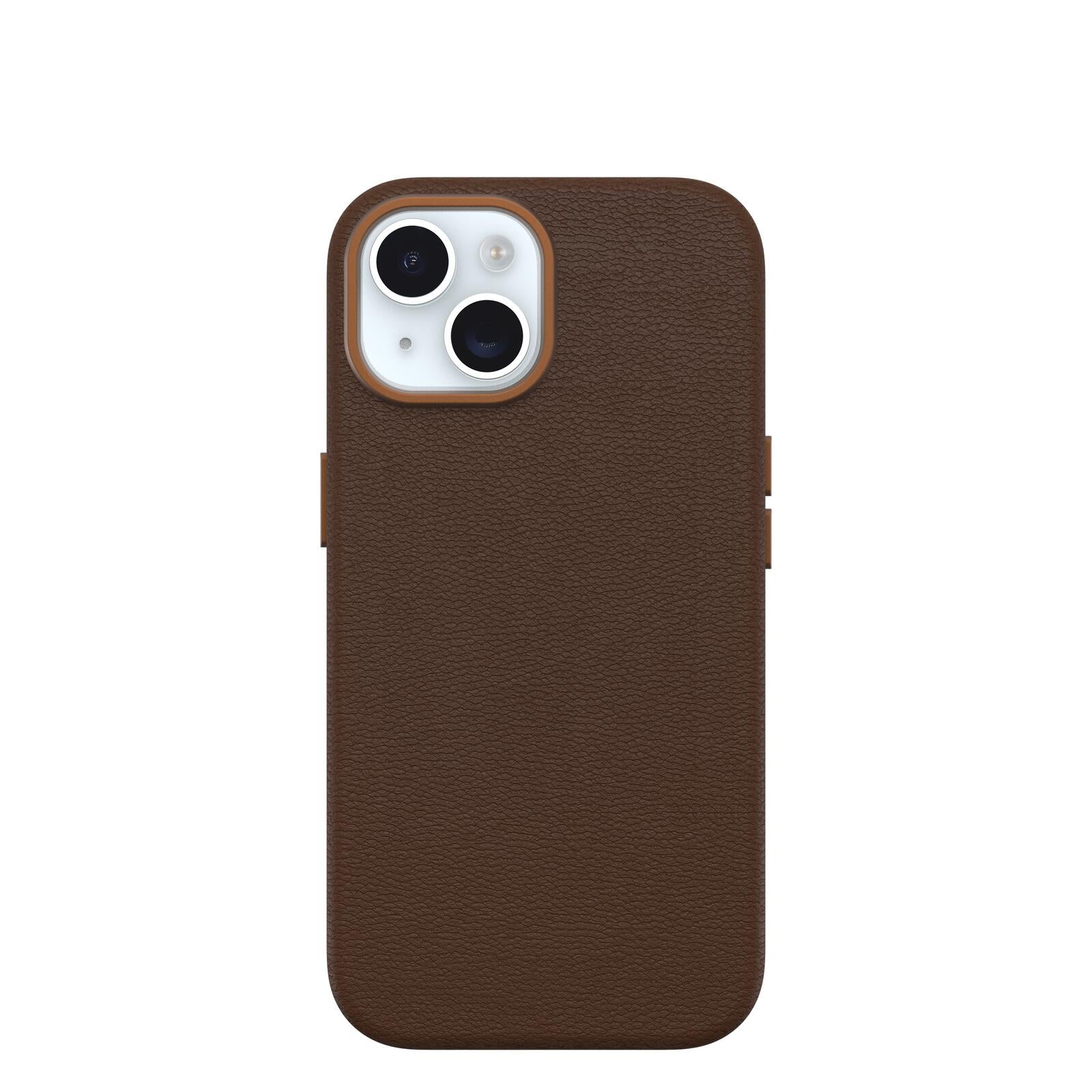 OtterBox Symmetry Cactus Leather Apple iPhone 15 Rich Adobe - brown OtterBox Symmetry Cactus Leather Apple iPhone 15 Rich Adobe - brown